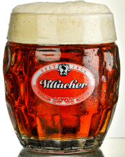 Villacher Augenkanne Wiesenbier 0,5 Birra Boccale Ausriaco
